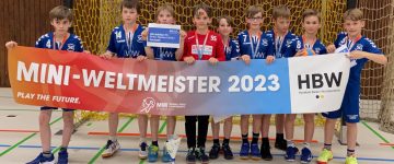 SG WALDKIRCH DENZLINGEN GEWINNT DIE MINI – HANDBALL – WM IN KENZINGEN