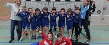 E1 Jungs starten mit einem 43:11 Sieg gegen TV Zell überragend in die Rückrunde