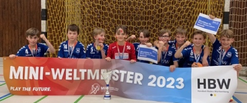 D-Jugend-Handball-Mannschaft erobert die große Bühne des Handballs