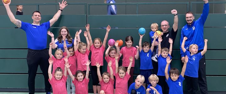 Mit dem Kandelluchs auf Torejagd: SGWD-Minis begeistern beim Spielfest in Bötzingen