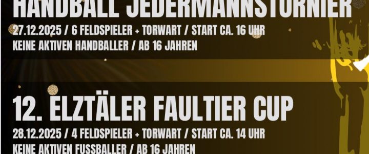 Silvesterturniere 2025 Silvesterturniere 2025