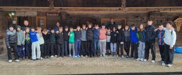 Teambuilding Event der D-Jungs auf dem Mederlehof