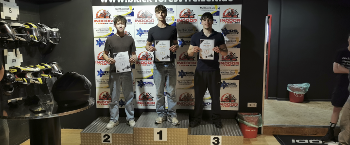Abschlussfeier der mB2 im Motodrom Karting Umkirch